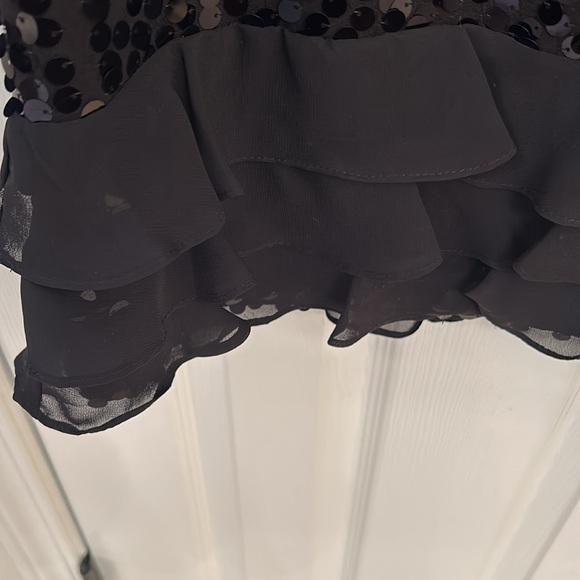 Julia Jordan Paillette Sequin Mini with Ruffle - Picture 3 of 6